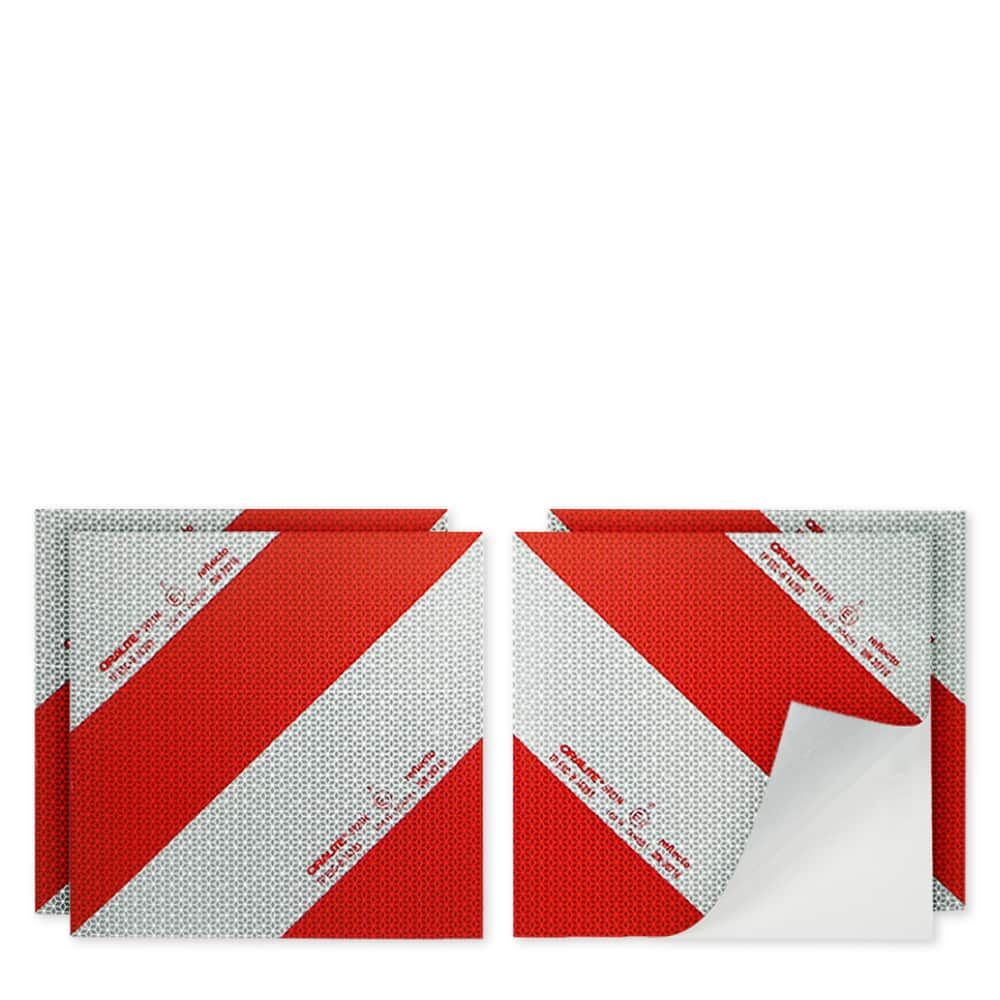 Reflecto Kfz Warnmarkierung Set 5921M 4x 282 x 282 mm