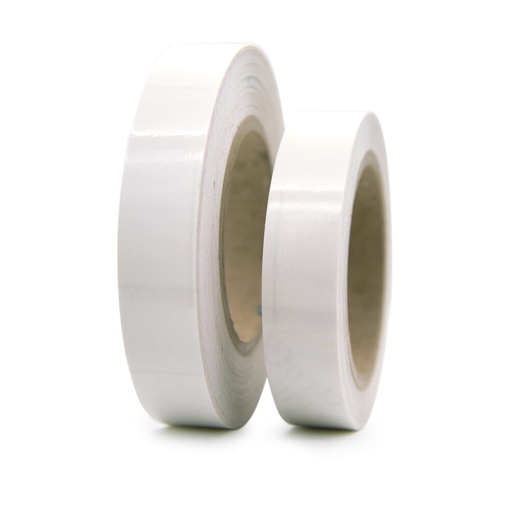 Zwei Rollen transparente Kantenschutzfolie von 3M in unterschiedlichen Breiten