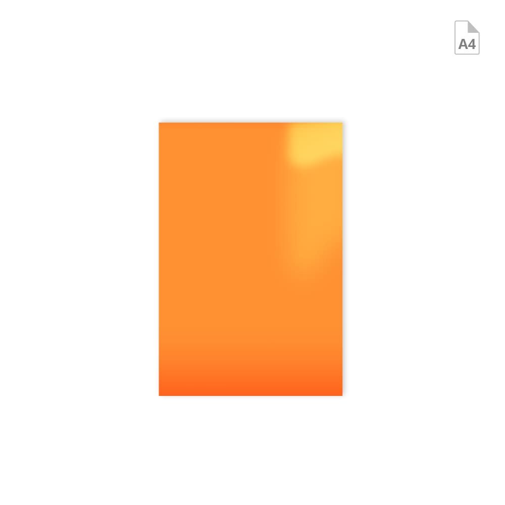 Orafol ORACAL Fluorfolie 7510-037  Premium fluor-orange DIN A4