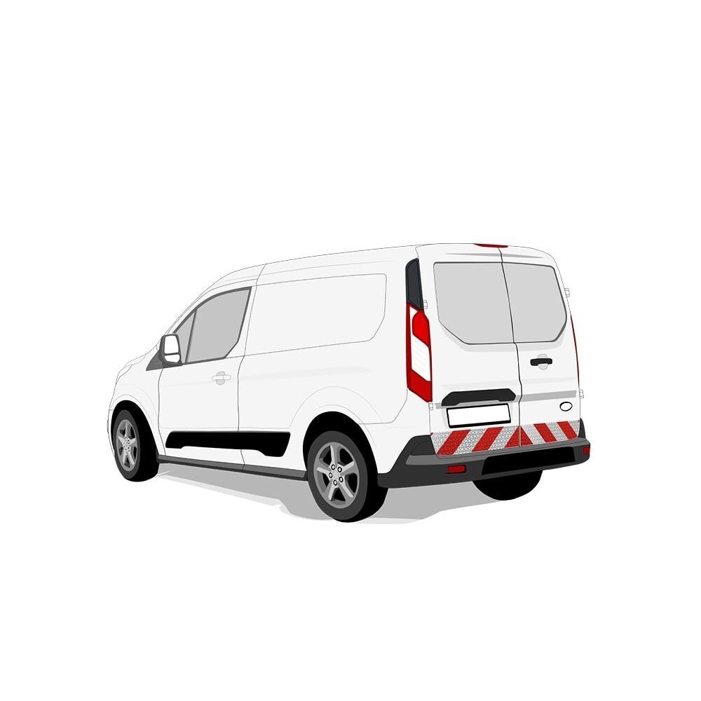 Ford Transit Connect mit Heckwarnmarkierung, Baujahr 2018