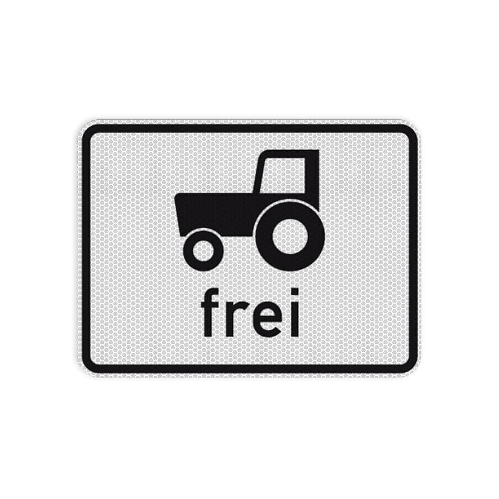 VZ 1024-17 Kraftfahrzeuge und Züge, die nicht schneller als 25 km/h können oder dürfen, frei RA 2 315 x 420 mm 3 mm Dibond