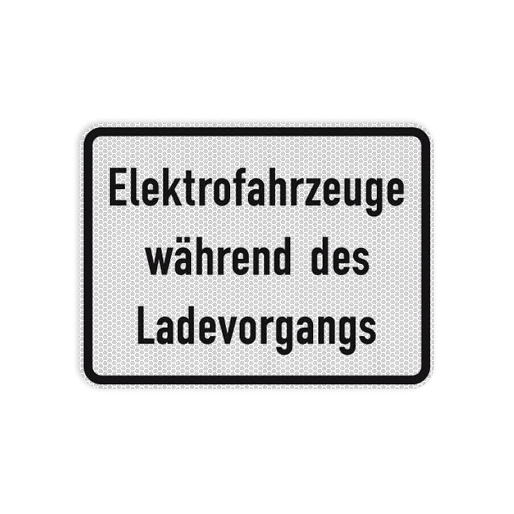 VZ 1050-32 Elektrofahrzeuge während des Ladevorgangs VZ 1050-32 Elektrofahrzeuge während des Ladevorgangs