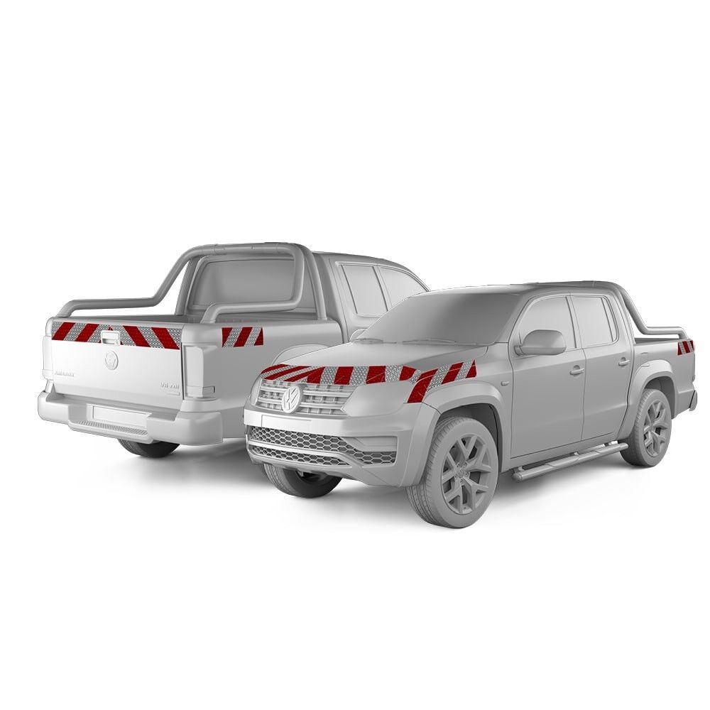 VW Amarok Warnmarkierung 2017 - 2020