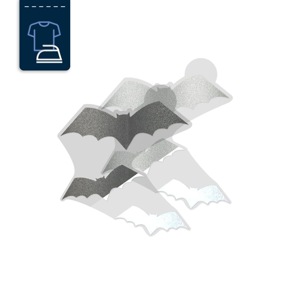 Bügelbild Fledermäuse