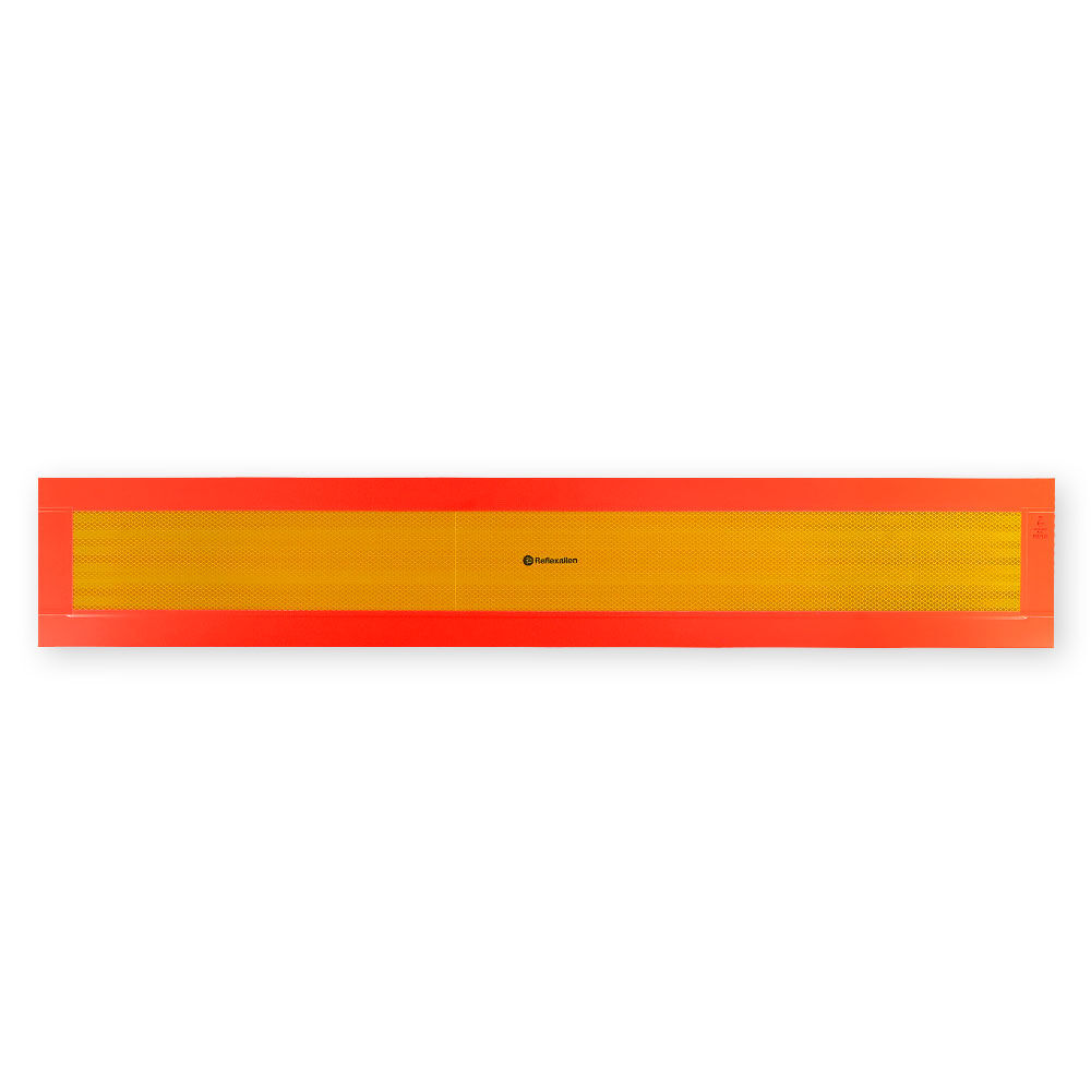 Reflexallen Heckwarntafel-auf Aluminium