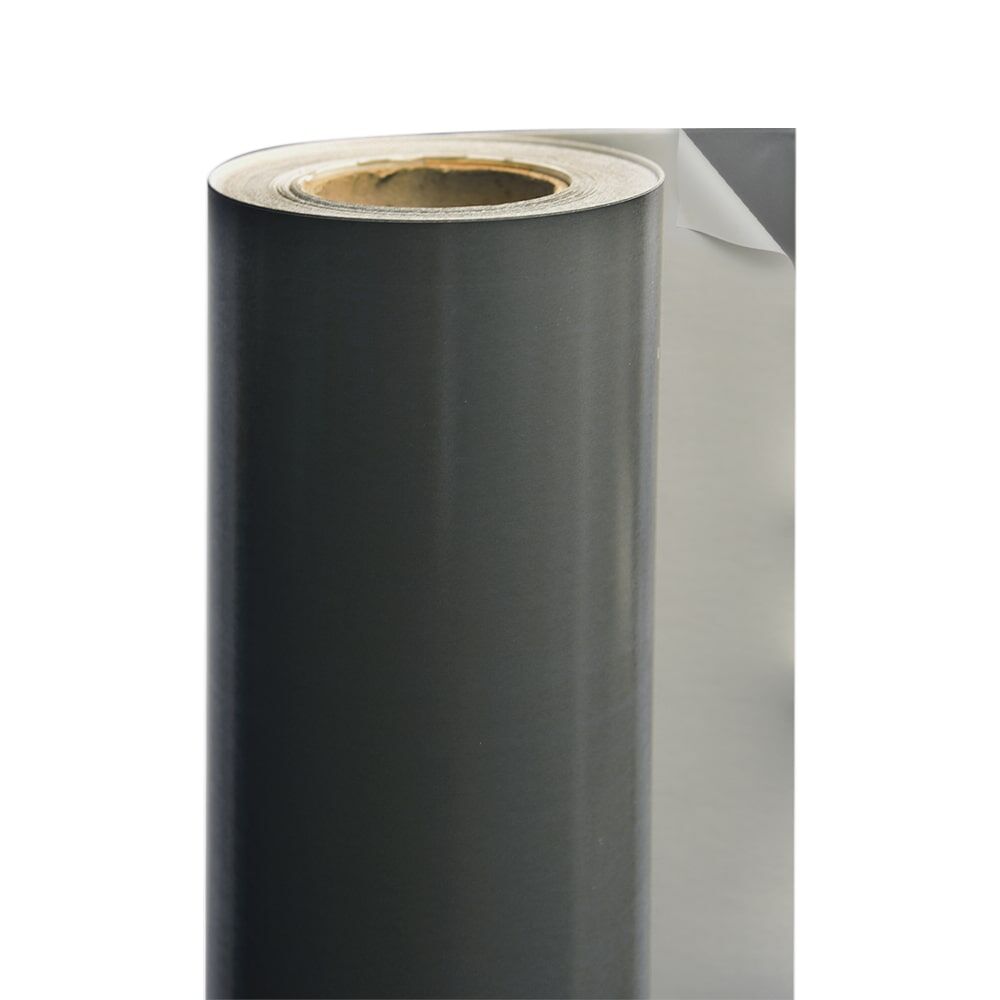 3M Scotchlite 8725 Reflextransferfolie als Rolle, Vorderseite silber, Schutzfolie leicht abgezogen