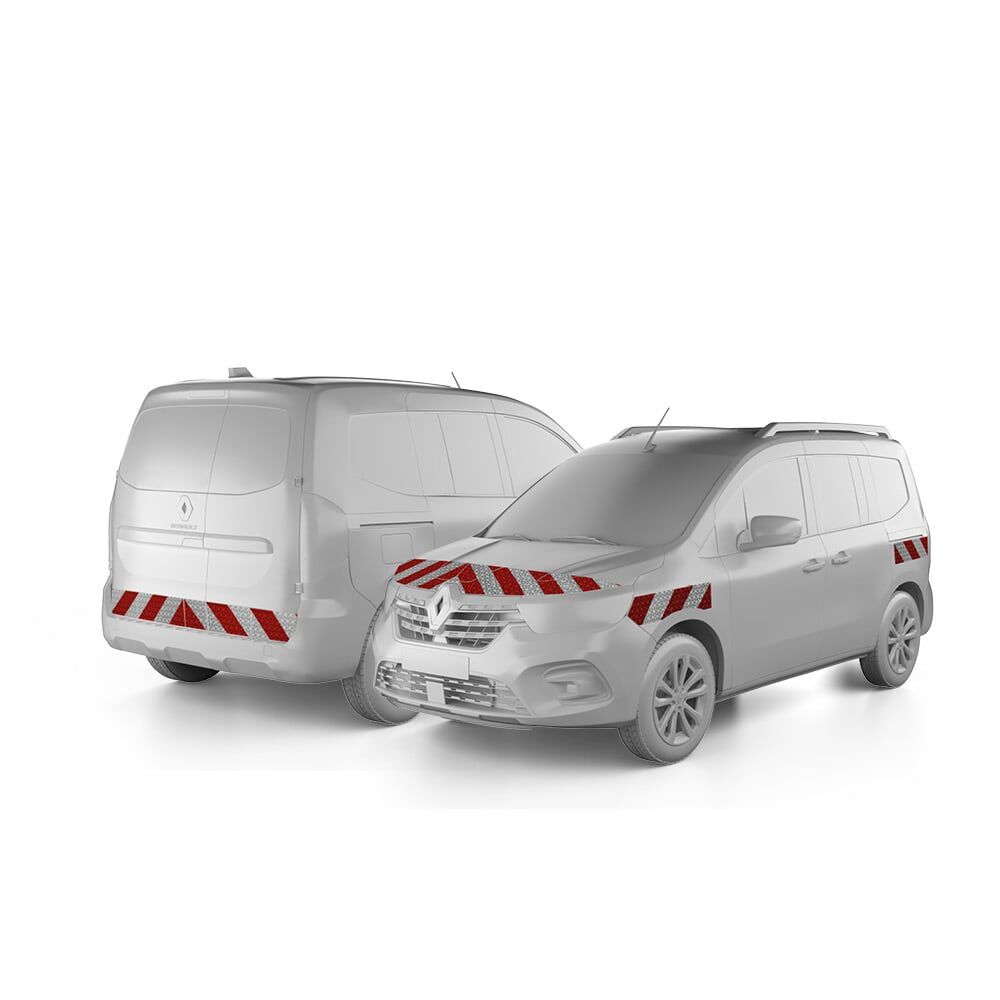 Renault Kangoo III Rapid Warnmarkierung ab 2021 Komplettsatz Hecktür