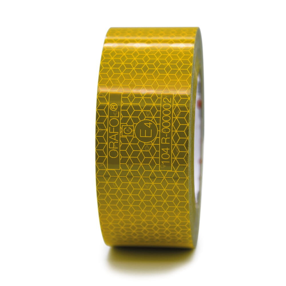 Gelbe Rolle Orafol ORALITE VC 104+ CG Band, Länge 25 m