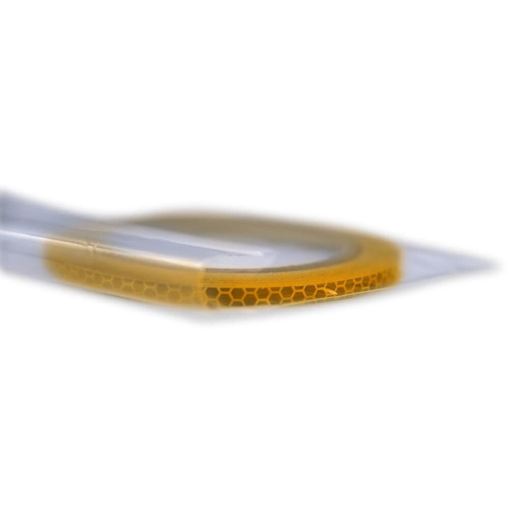 3M Reflexband 823i gelb, 5 mm Rolle in transparenten Verpackungstütchen
