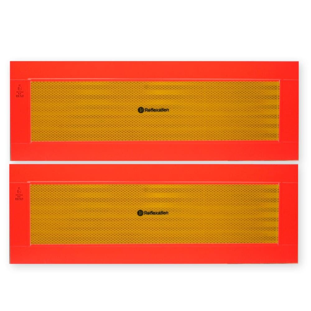 Reflexallen Heckwarntafel-auf Aluminium
