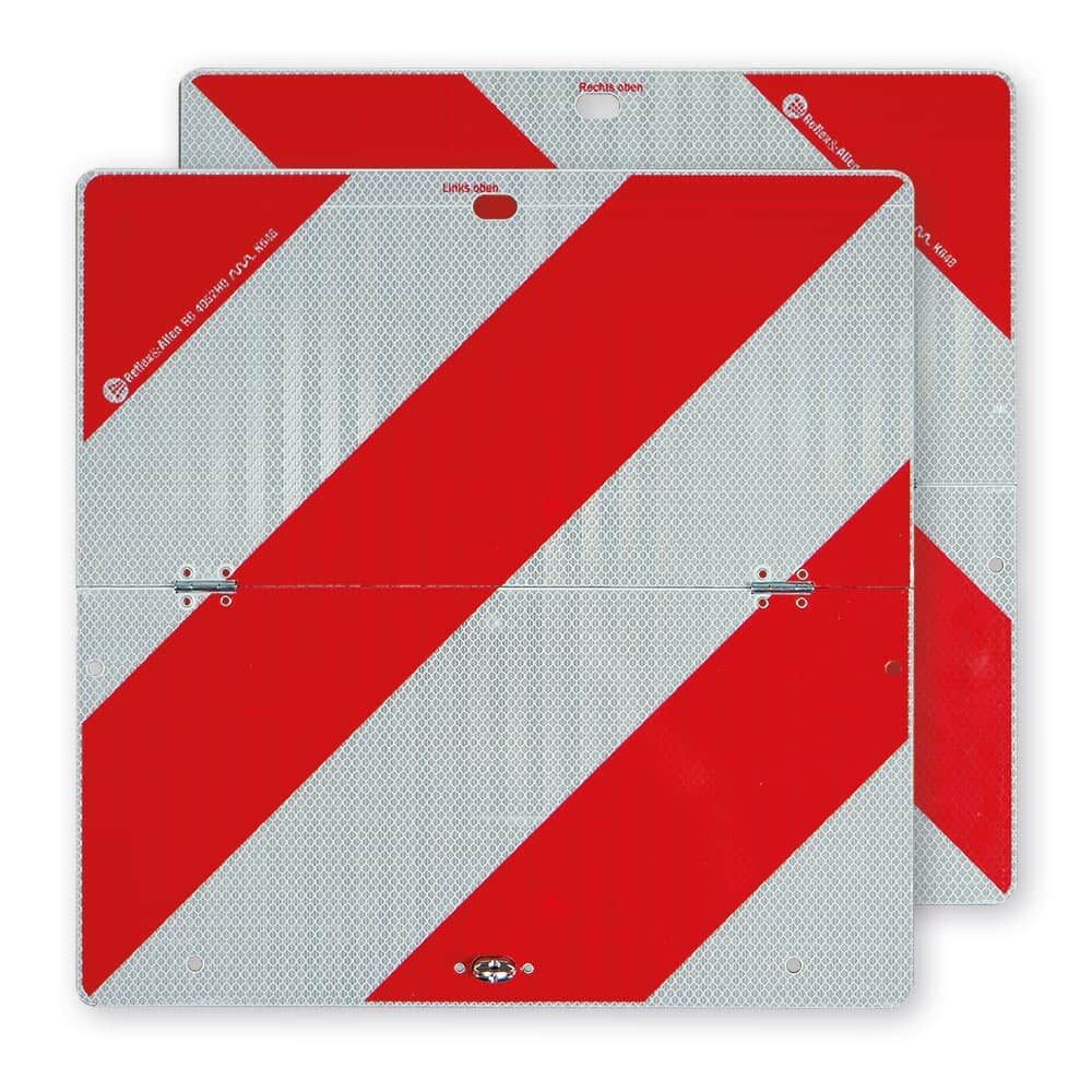 Parkwarntafel horizontal klappbar Stahlblech