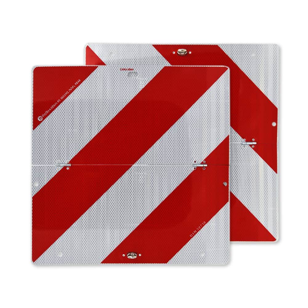 Parkwarntafel horizontal klappbar Stahlblech