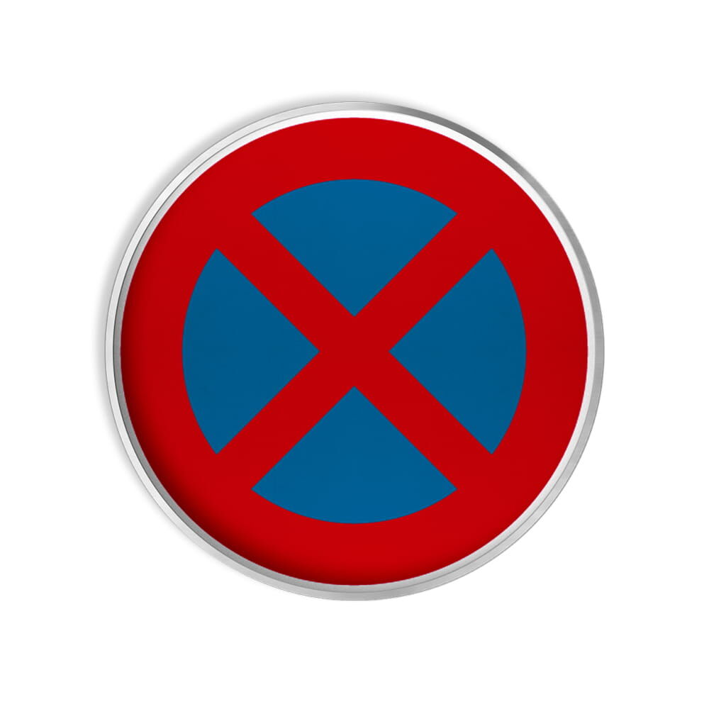 VZ 283 Absolutes Haltverbot VZ 283 Absolutes Haltverbot