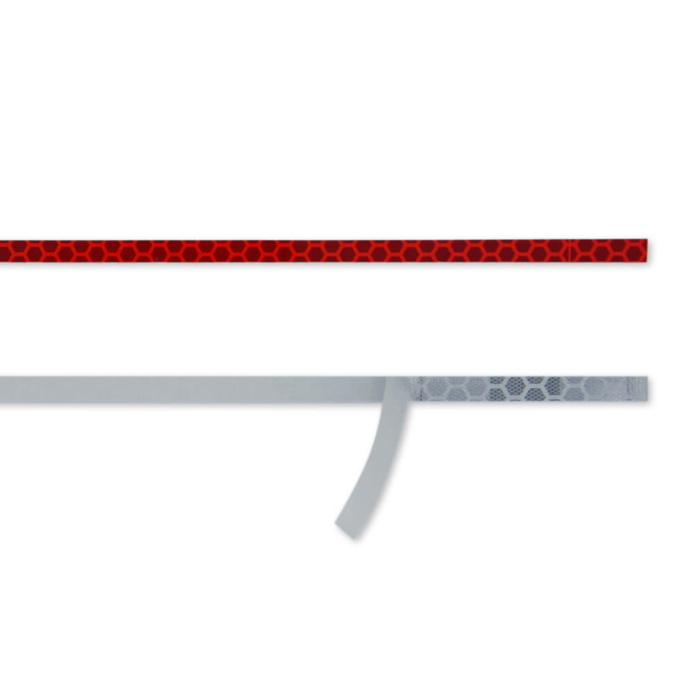 Avery Reflexband V-8000, 5 mm Streifen der Vorder- und Rückseite