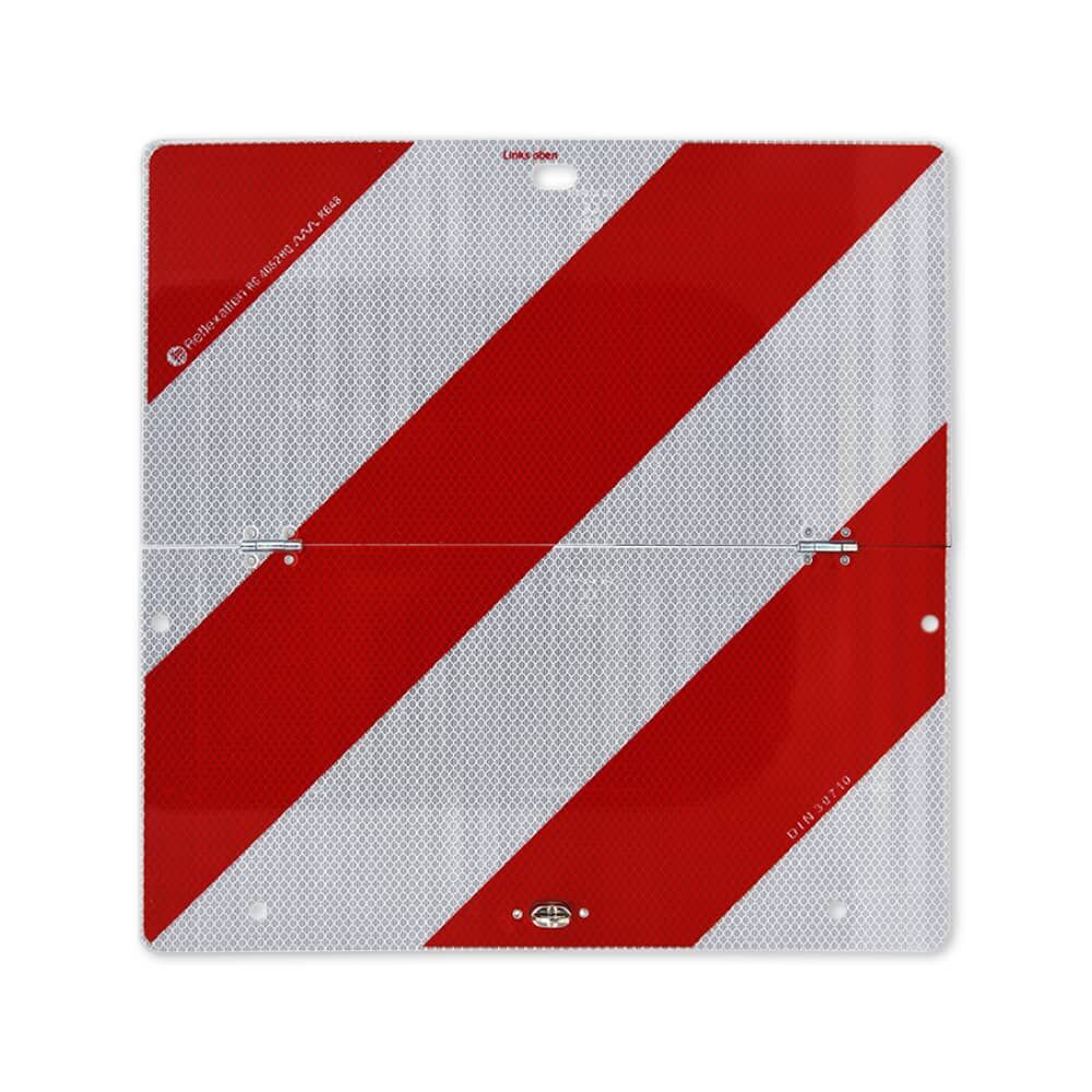 Parkwarntafel horizontal klappbar Stahlblech linksweisend