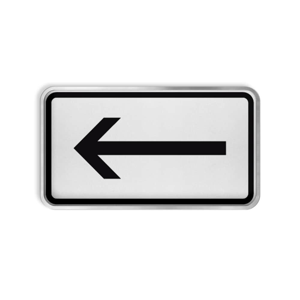 VZ 1000-10 Richtung, linksweisend VZ 1000-10 Richtung, linksweisend