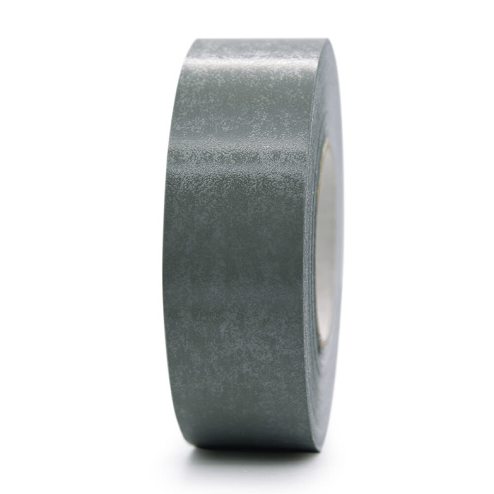 Frontale Ansicht der 5 m 3M Scotchlite 8725 Reflexgewebe-Rolle, silber. Rollenbreite 50,8 mm