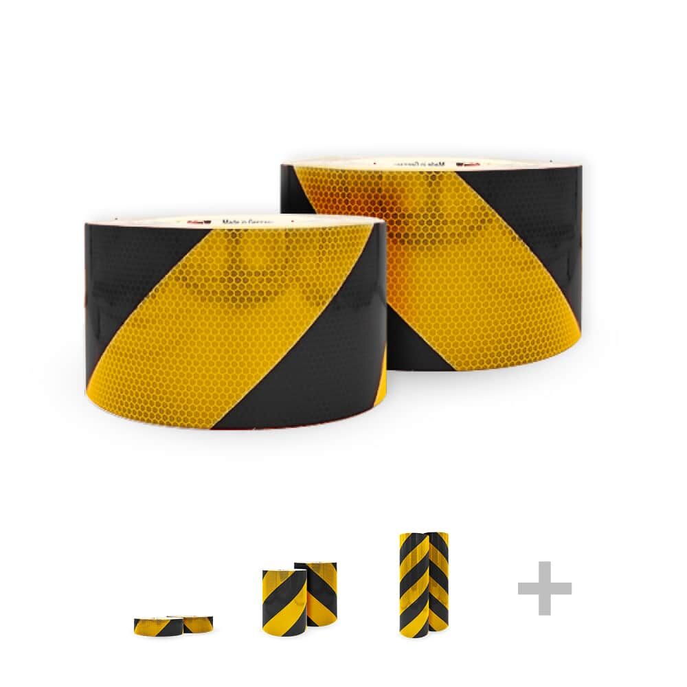 Orafol ORALITE Industrie Warnmarkierung 5831 schwarz gelb